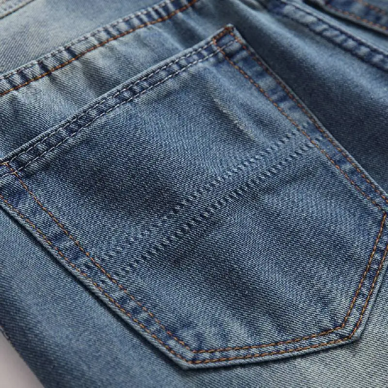 Washed Ripped Jeans-3