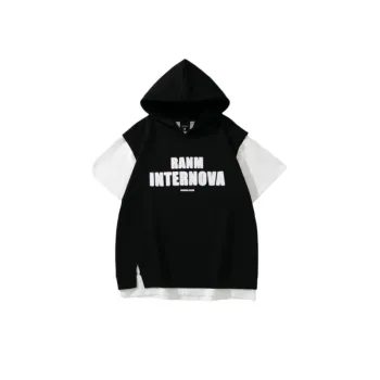 Original Hooded Short sleeved T shirt