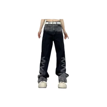 High Street Gradual Wash Old Corrugated Jeans