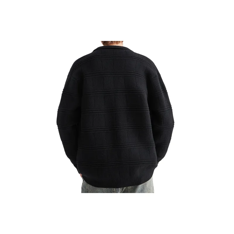 Casual Fashionable Loose Blended Synthetic Fabrics Sweater-5
