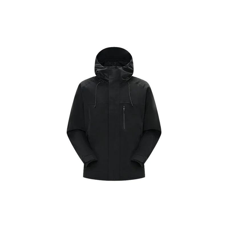 Fashionable Simple Blended Synthetic Fabrics Outdoor Jacket-6