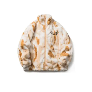 Hiphop Fashion Brand High end Sense Velvet Padded Lamb Wool Cotton padded Jacket