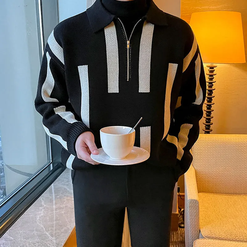 Loose Retro Sweater-5
