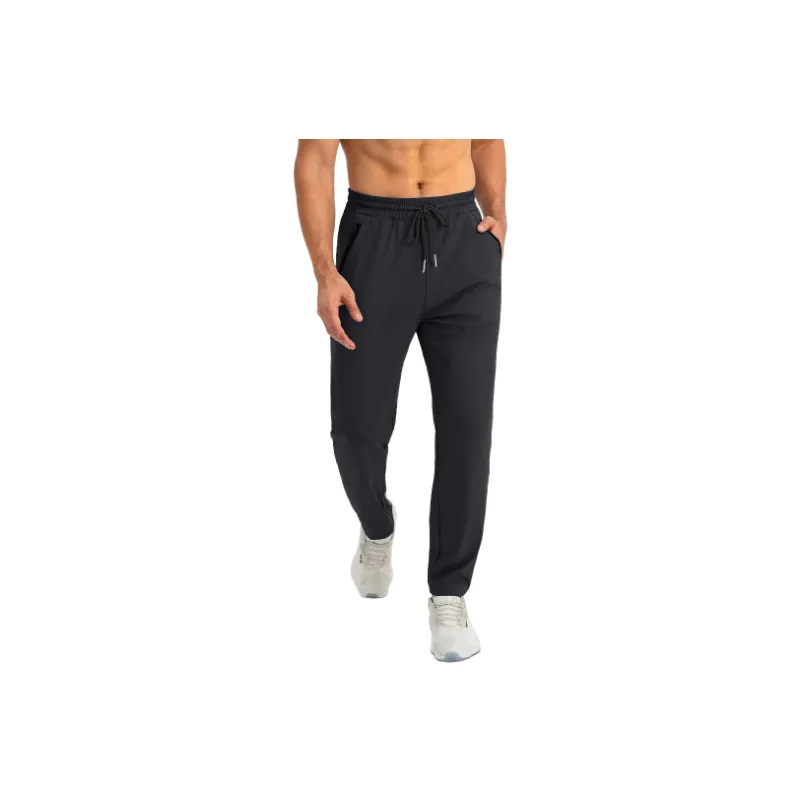 Sporty Loose Nylon Casual Pants Unisex-1