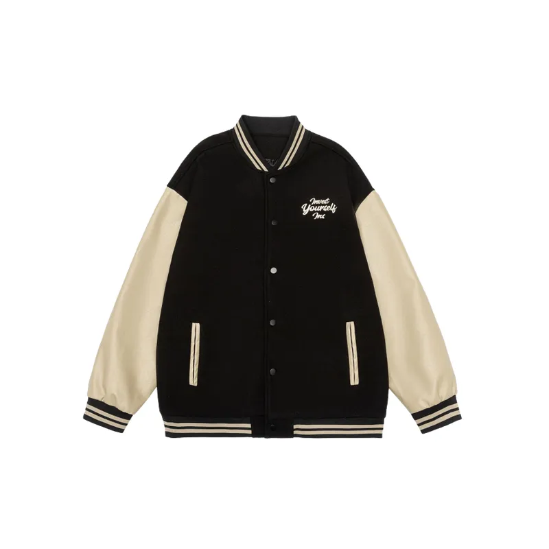 Casual Plain Blended Synthetic Fabrics Jacket-0