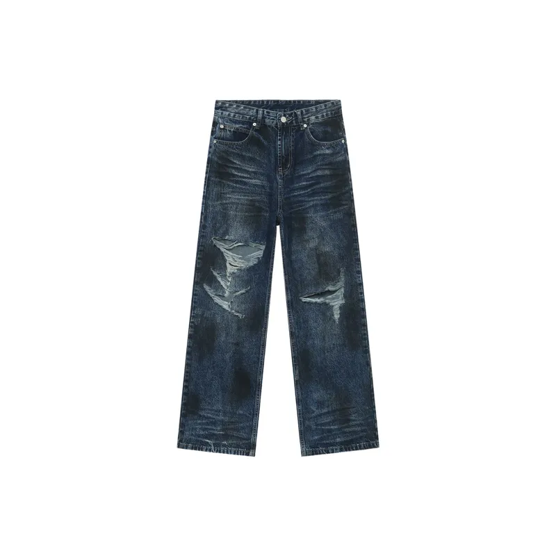 Street Ripped Baggy Jeans