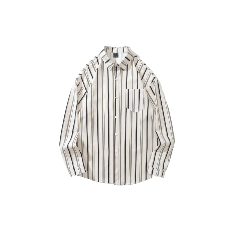 Loose Retro Cotton Shirt-4