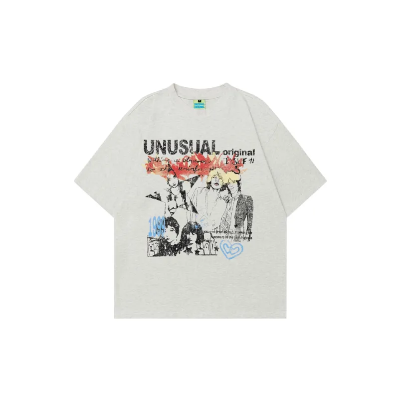 Street Loose 100% Cotton T Shirt-2