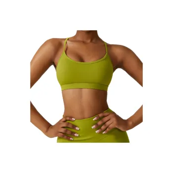 Simple Basics Nylon Spandex Sheer Fabric Sports Underwear Women