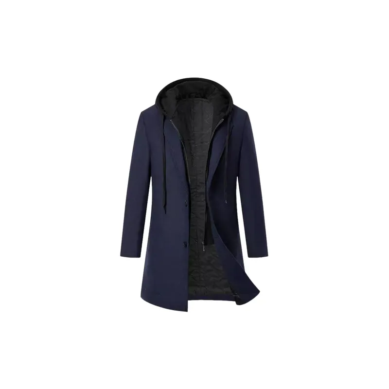 Casual Loose Woolen Fabric Coat-4