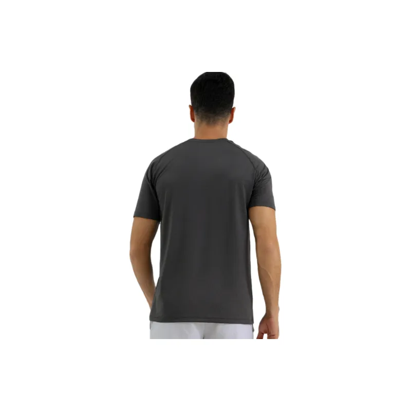 Sporty Plain Lycra T Shirt-1
