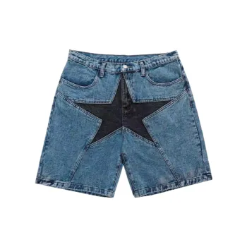 Star Patchwork Jorts