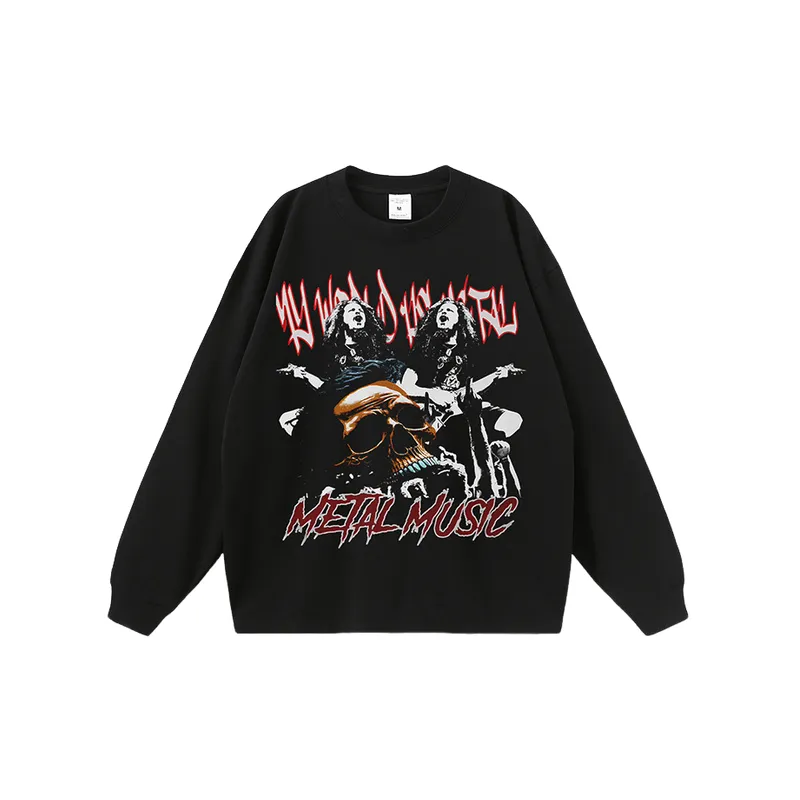 Street Skull Sweatshirt-0