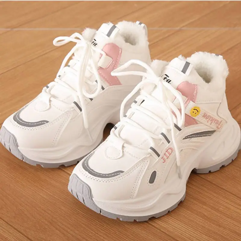 Casual Plain Chunky Sneakers-9