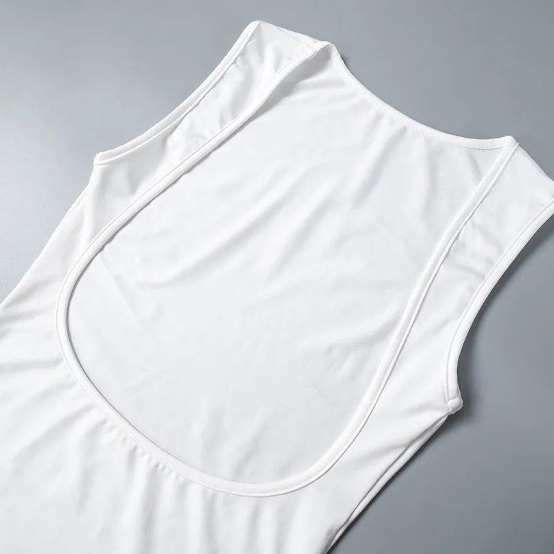 Fashionable Plain Dress Women-4