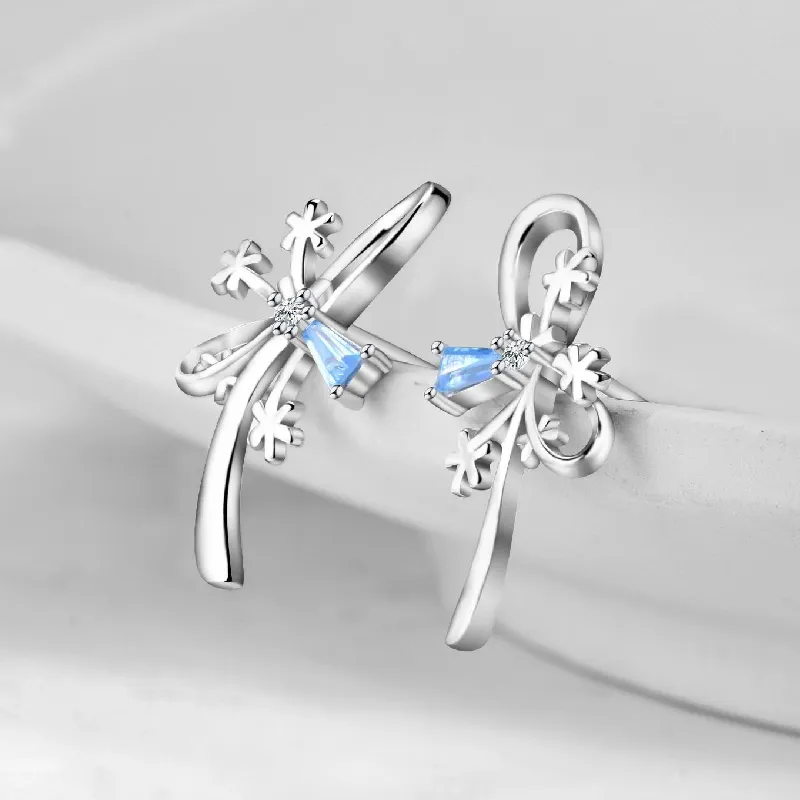 Bow Fashionable Ear Stud-1