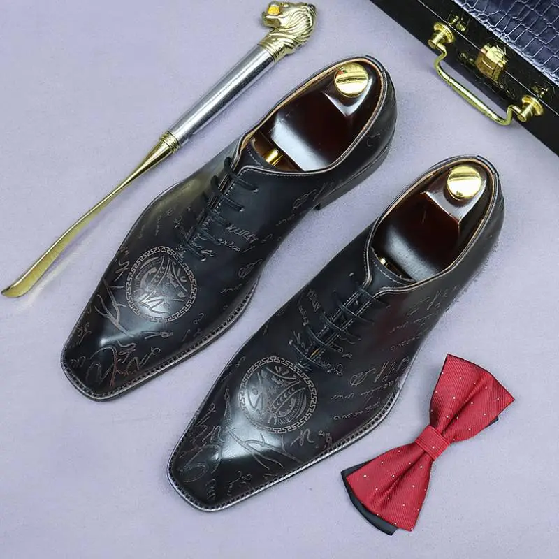 Fashionable Funky Dress Shoes-1
