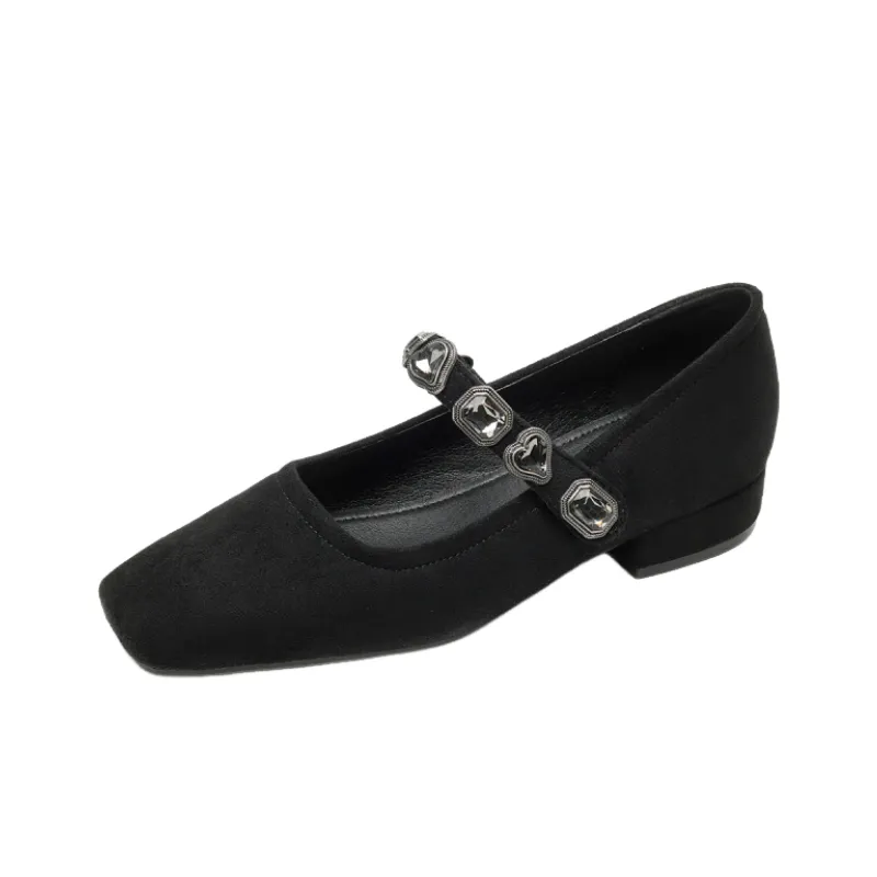 Casual Fashionable Mary Jane Shoes-0