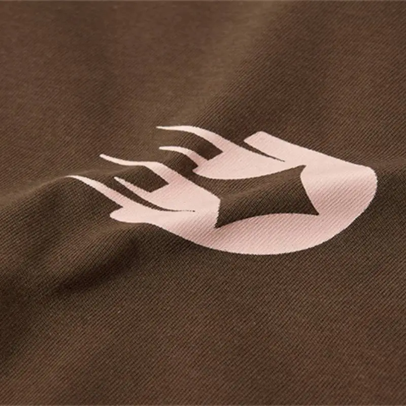Sporty Loose 100% Cotton T Shirt Unisex-3