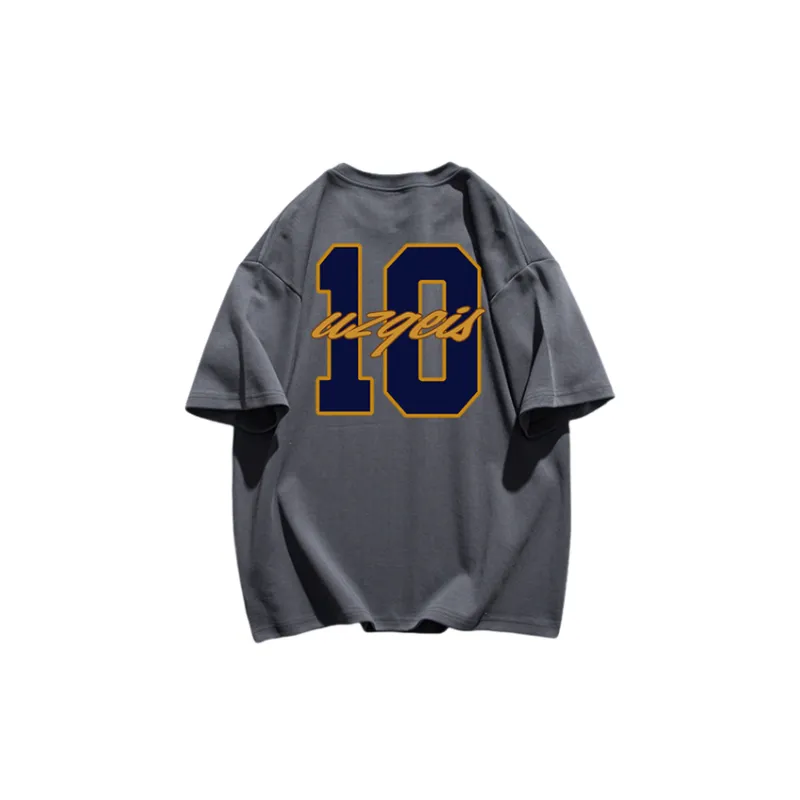 Hip Hop Pure Cotton Short Sleeved T Shirt-11