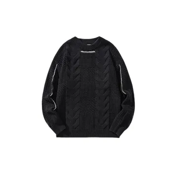Retro Loose Cotton Sweater