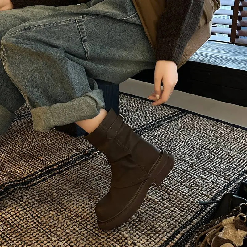 Fashionable Funky Martin Boot-2