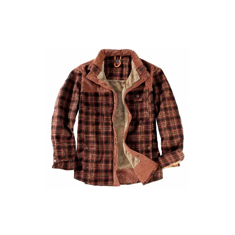 Simple Plaid Jacket-3