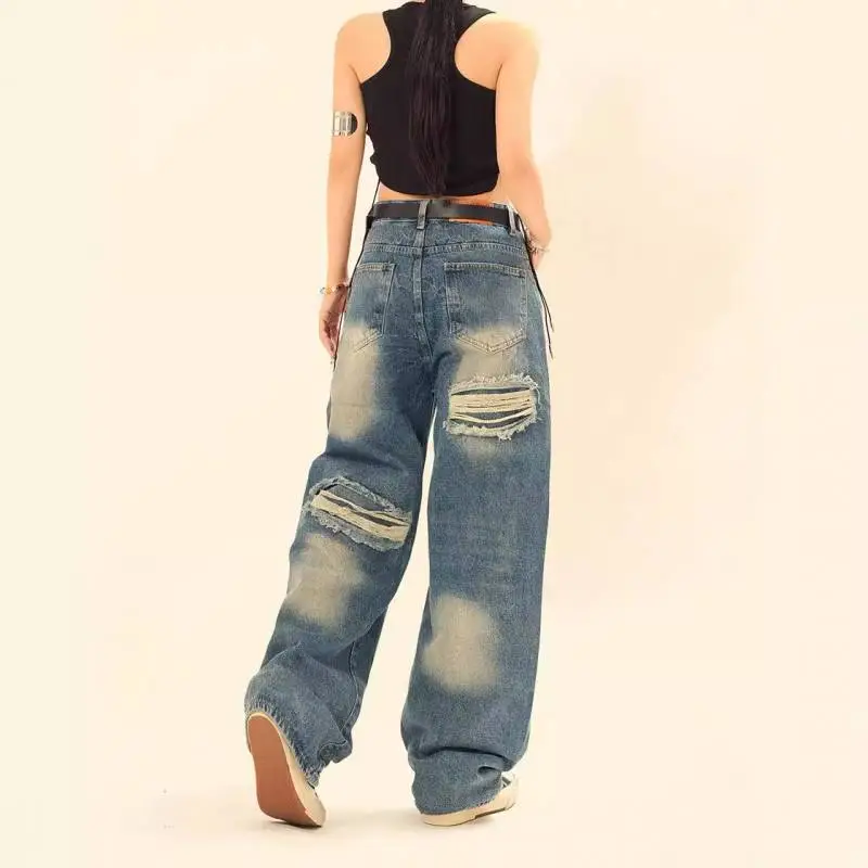 Retro Ripped Jeans-3