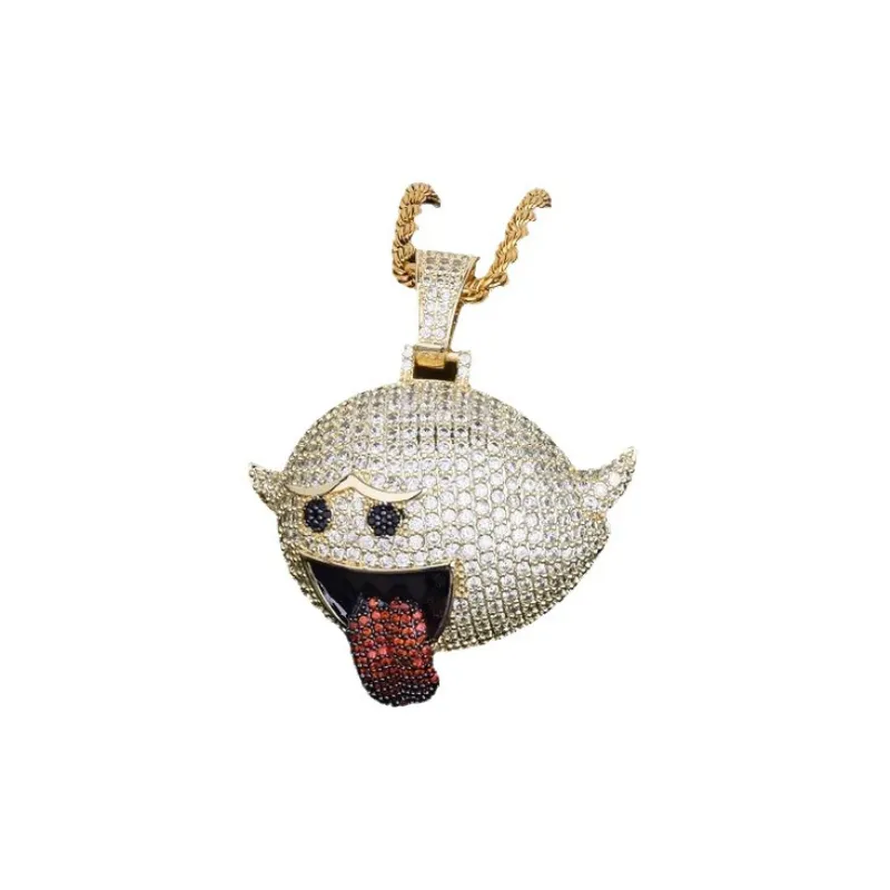 Funky Geometric Necklace Man-2