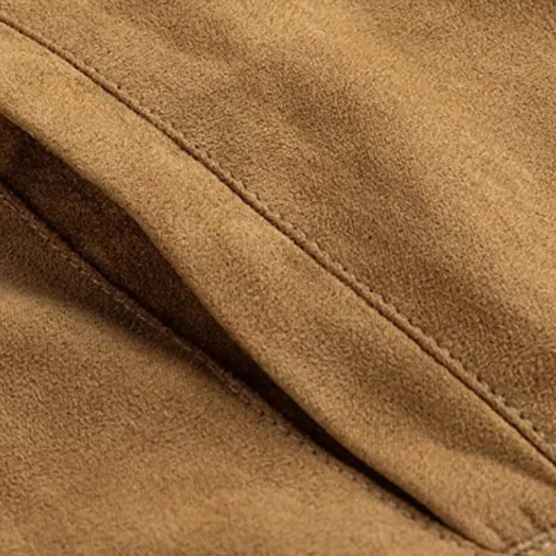 Casual Long Sleeve Corduroy Jacket-8