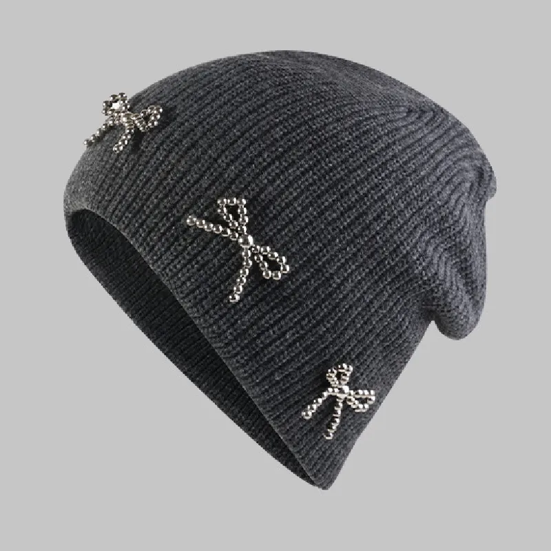 Bow Fashionable Beanie-3
