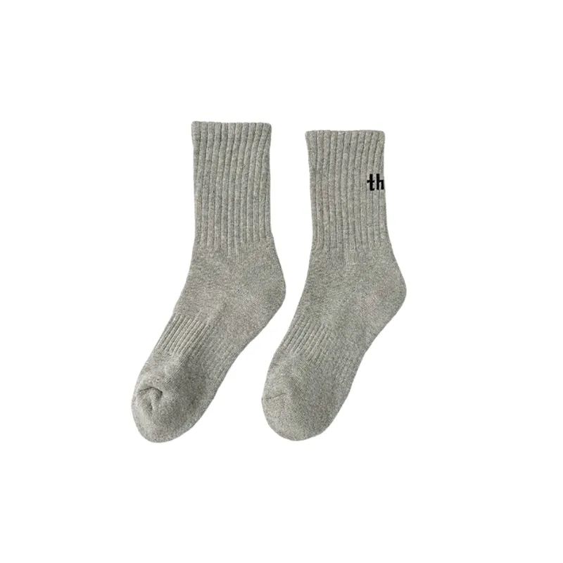 Fashionable Sporty Cotton Mid Calf Sock