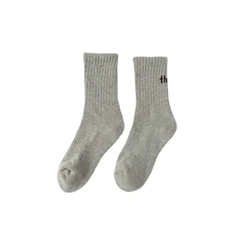 Fashionable Sporty Cotton Mid Calf Sock