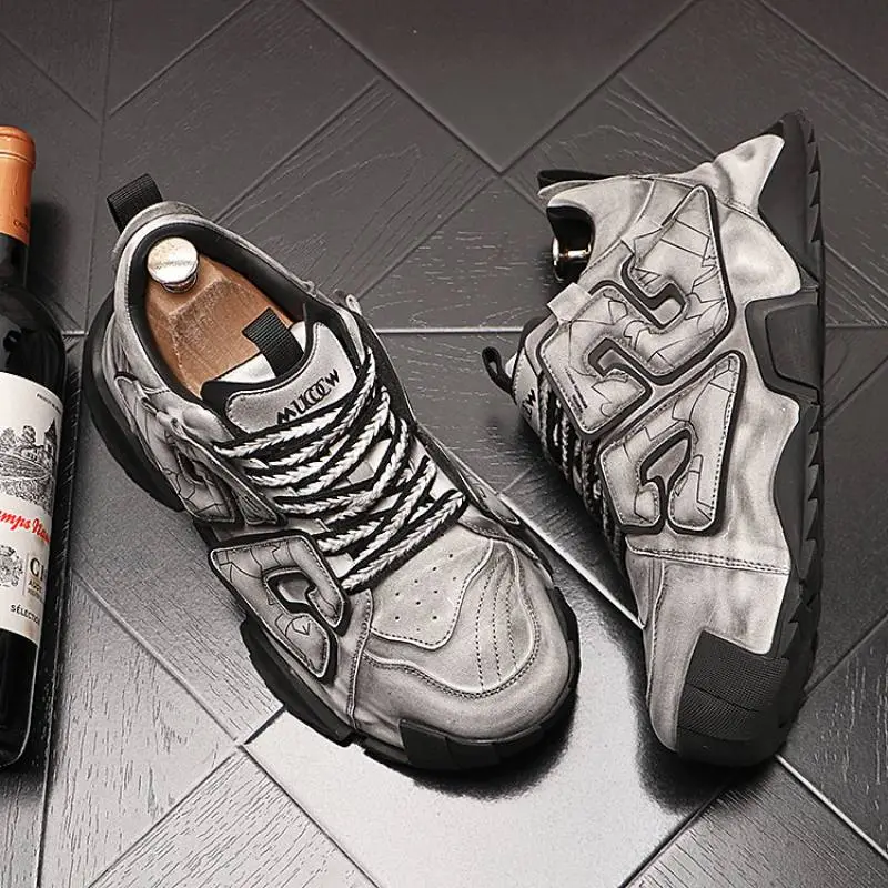 Casual Retro Chunky Sneakers-1