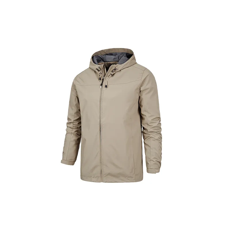 Fashionable Casual Blended Synthetic Fabrics Outdoor Jacket-5