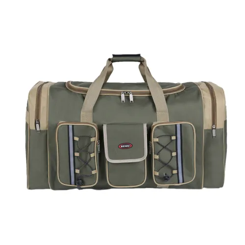 Nike Polyester Crossbody Bag Gym Bag Travel Bag Regular Unisex Olive Gray