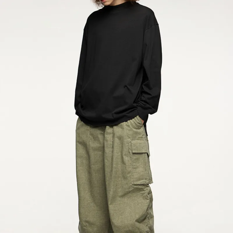 Casual Loose 100% Cotton T Shirt-2