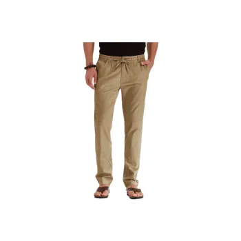 Fashionable Loose Cotton Blended Fabric Casual Pants Unisex