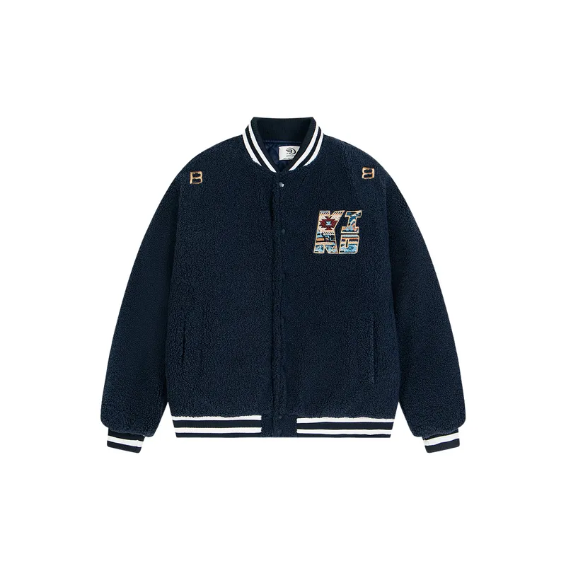 Simple Letter Polyester Baseball Jersey-2