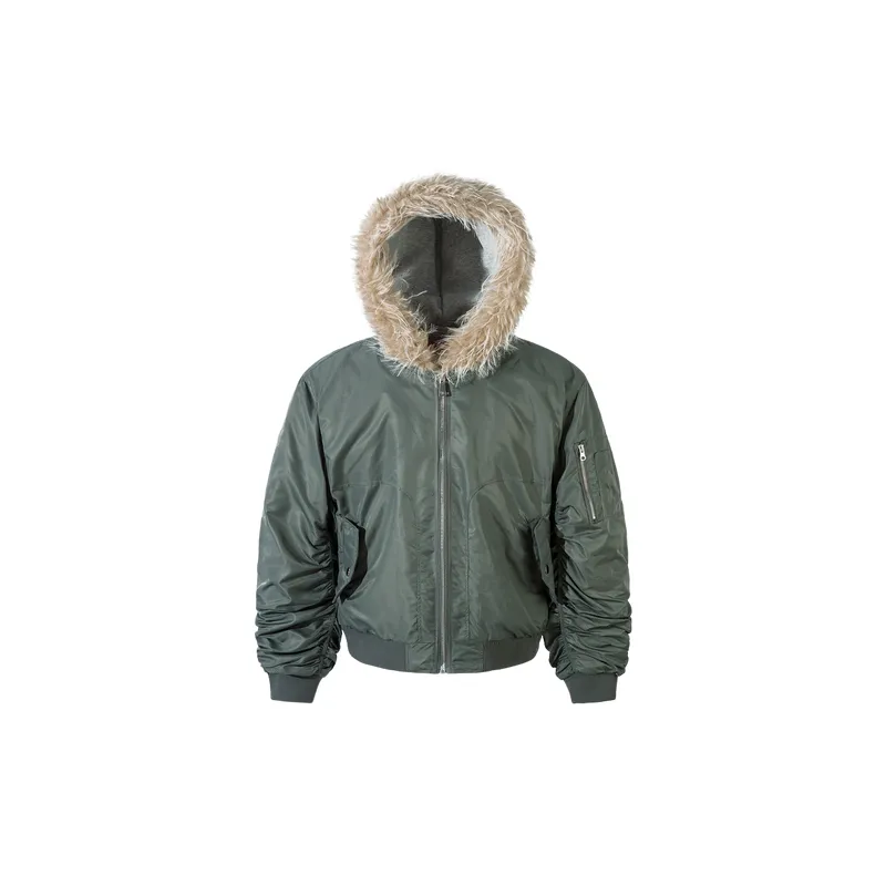 Simple Warming Quilted Jacket-0