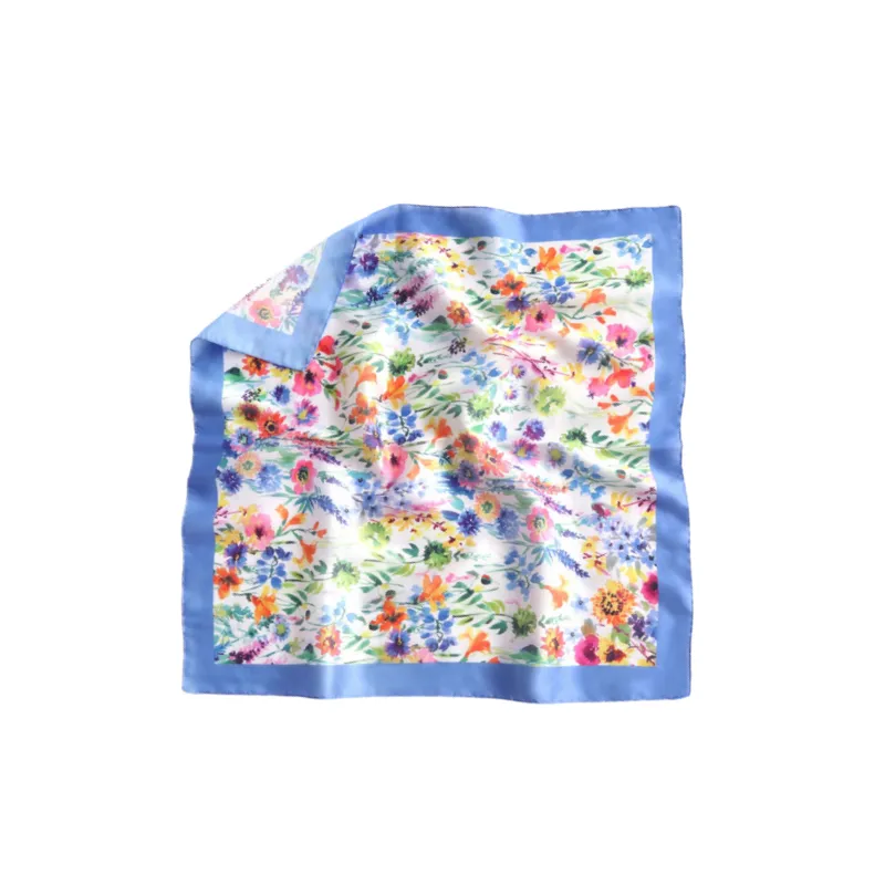 Basics Fashionable Silk Scarf-2