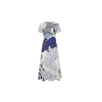 Casual Loose 100D High Density Milk Silk Dress Women