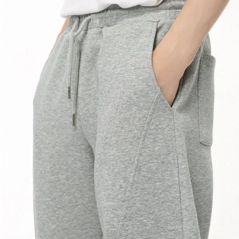 Sports Loose Cotton Casual Pants-4