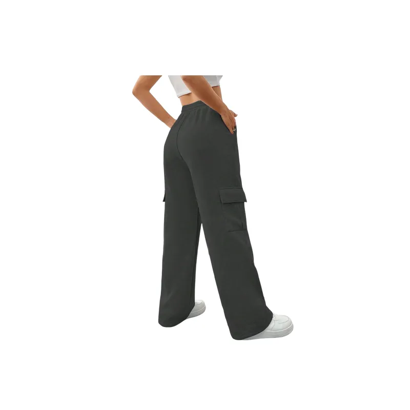 Retro Casual Knit Sweatpants-11
