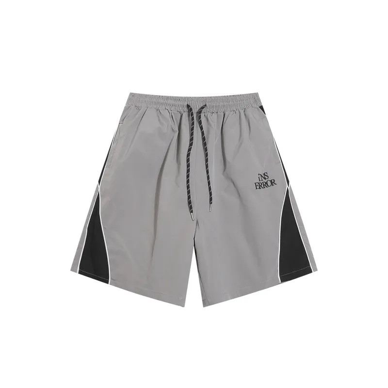 Clashing Color Splicing Casual Sports Shorts-6