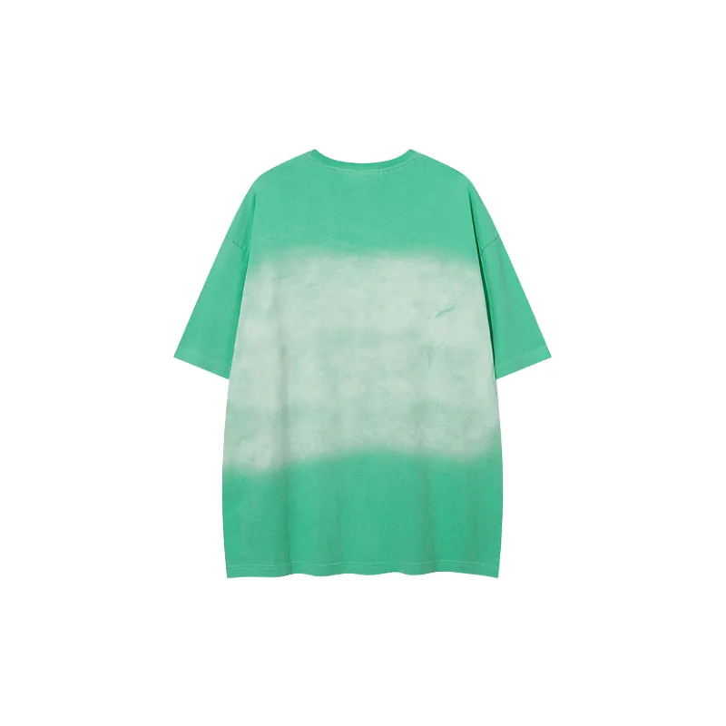 Retro Ombre 100% Cotton T Shirt Unisex-5
