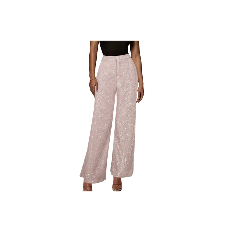 Casual Fashionable Polyester Suit Trousers Women-0