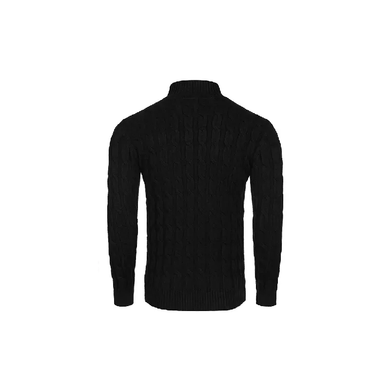 Fashionable Softness Cotton Blended Fabric Sweater-5