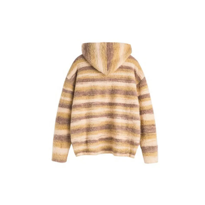 Basics Simple Blended Synthetic Fabrics Sweater-1