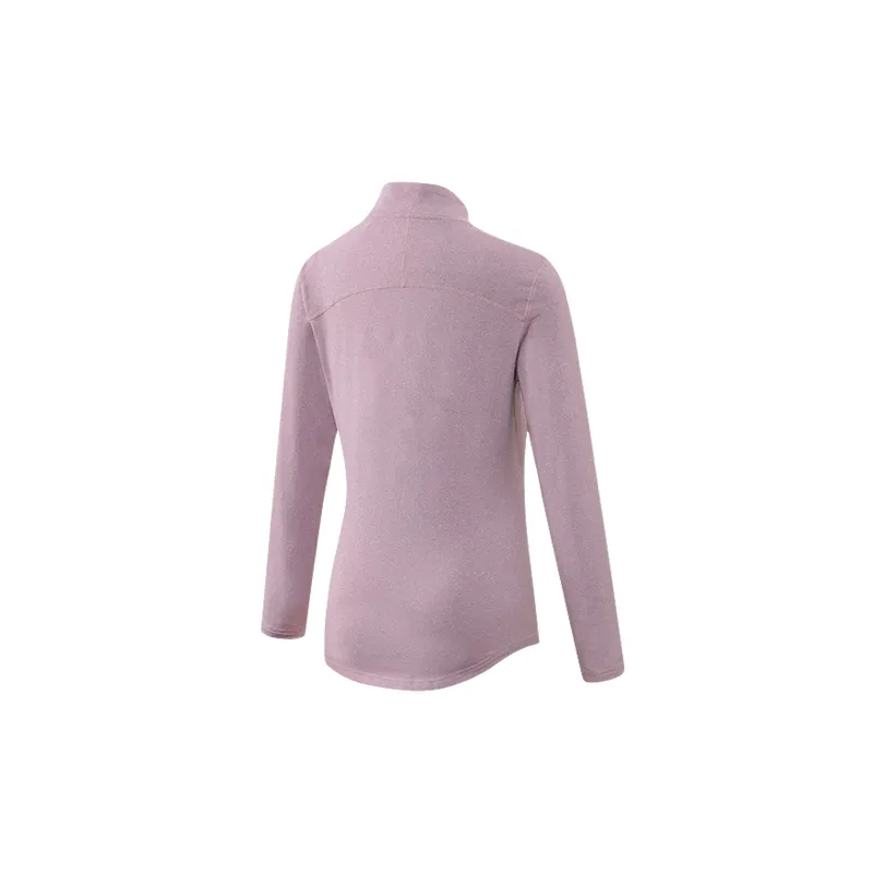 Sporty Long Sleeve Polyester Fitness Clothing Women-5